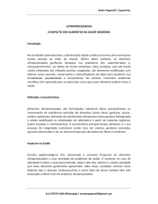 Artigo - Alimentos ultraprocessados