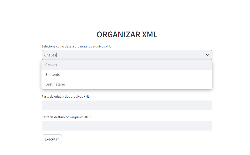 ORGANIZAR DE XML