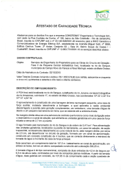 Atestado de Capacidade técnica