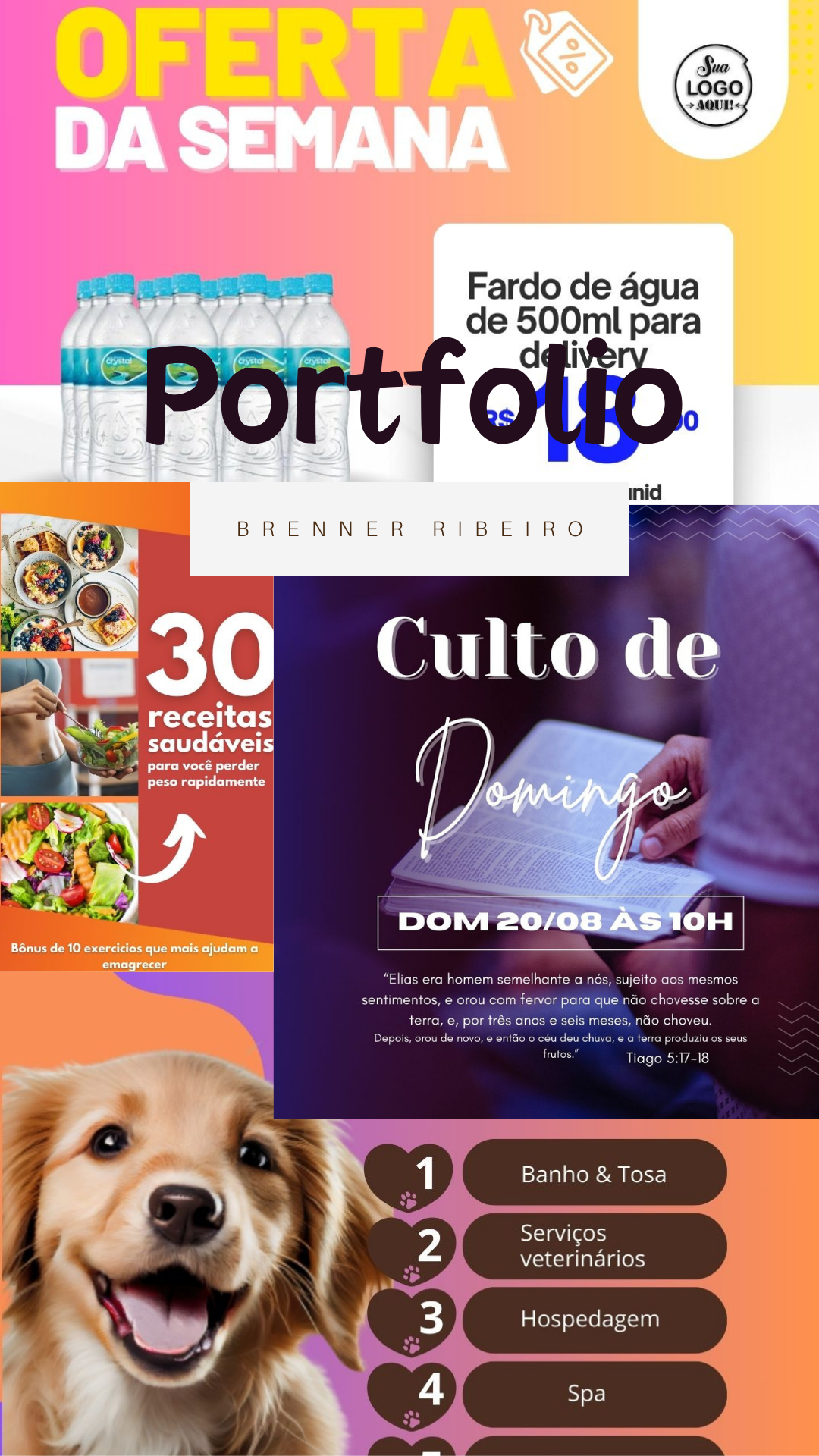 Trabalhos com criação de arte