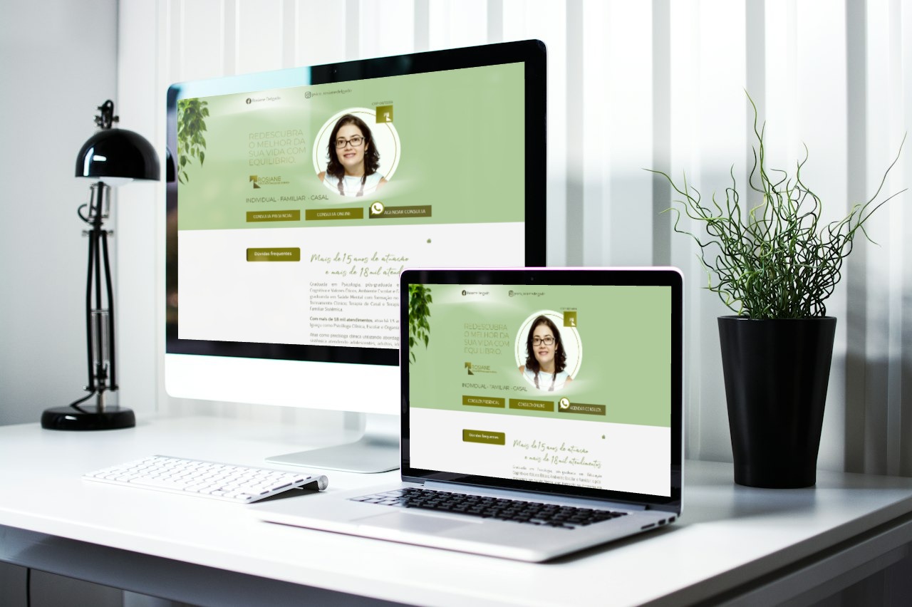 Website Rosiane Delgado Psicóloga