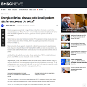 Energia elétrica: chuvas pelo Brasil podem ajudar empresas do setor?