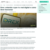 Drex: entenda o que é o real digital e como deve funcionar
