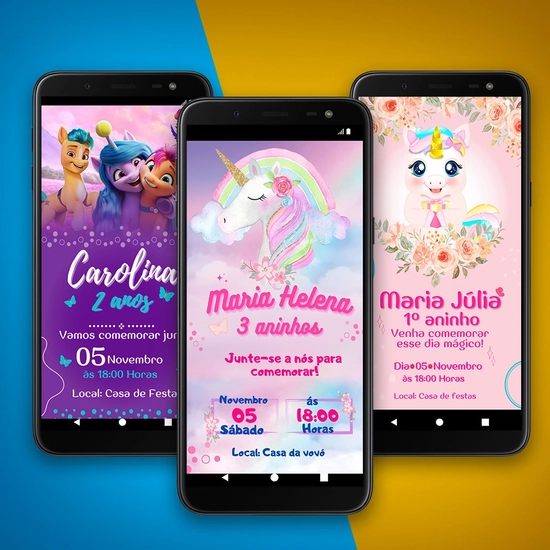 CONVITES ANIMADOS