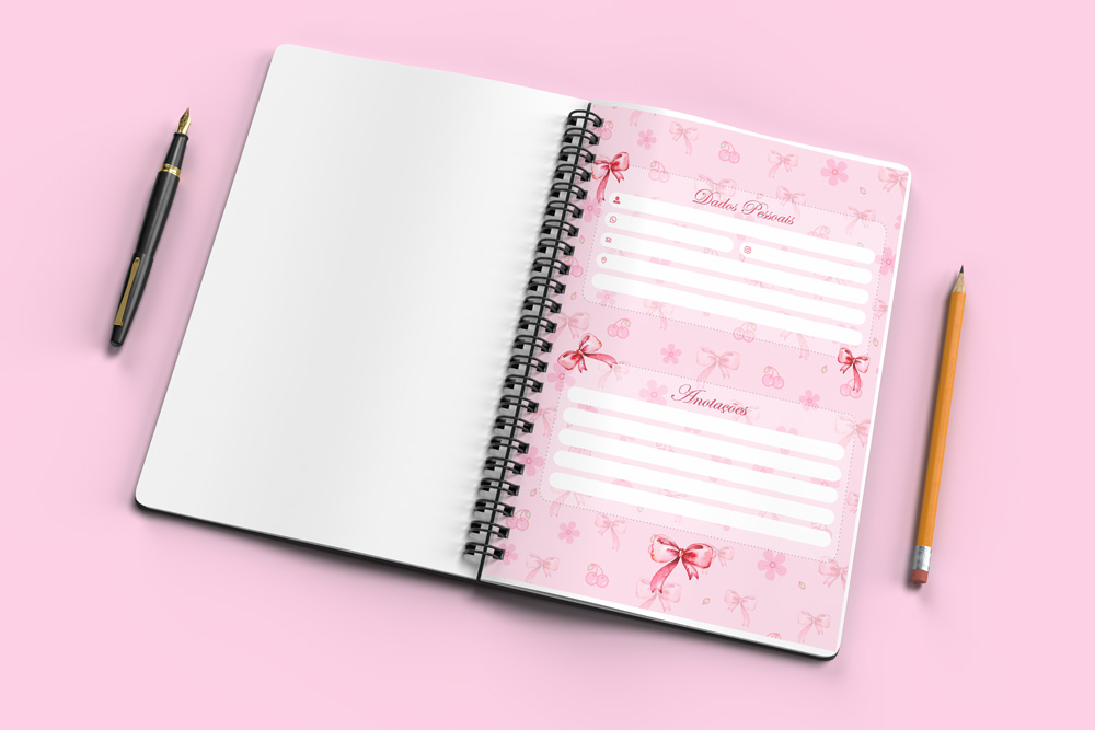 Miolo de Caderno formato A5