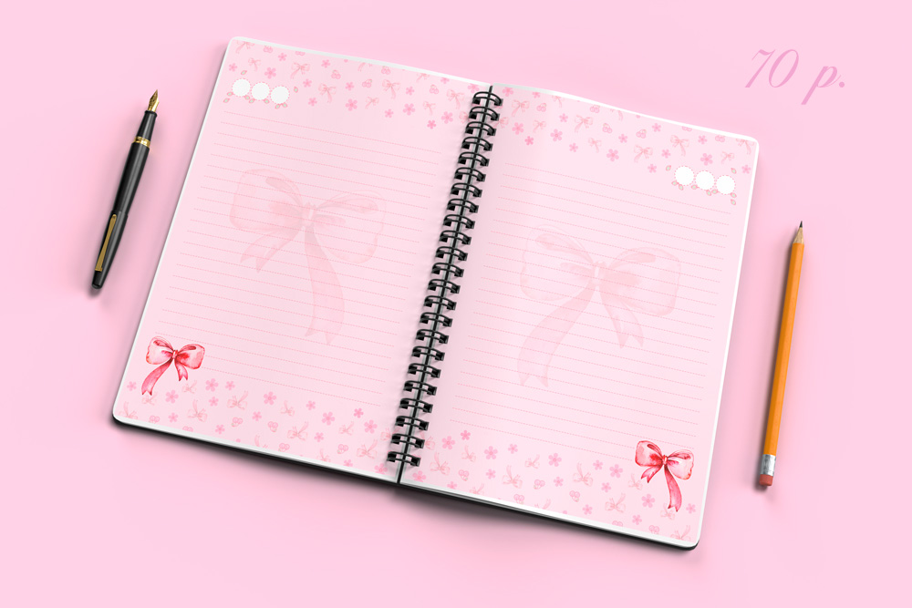 Miolo de Caderno formato A5