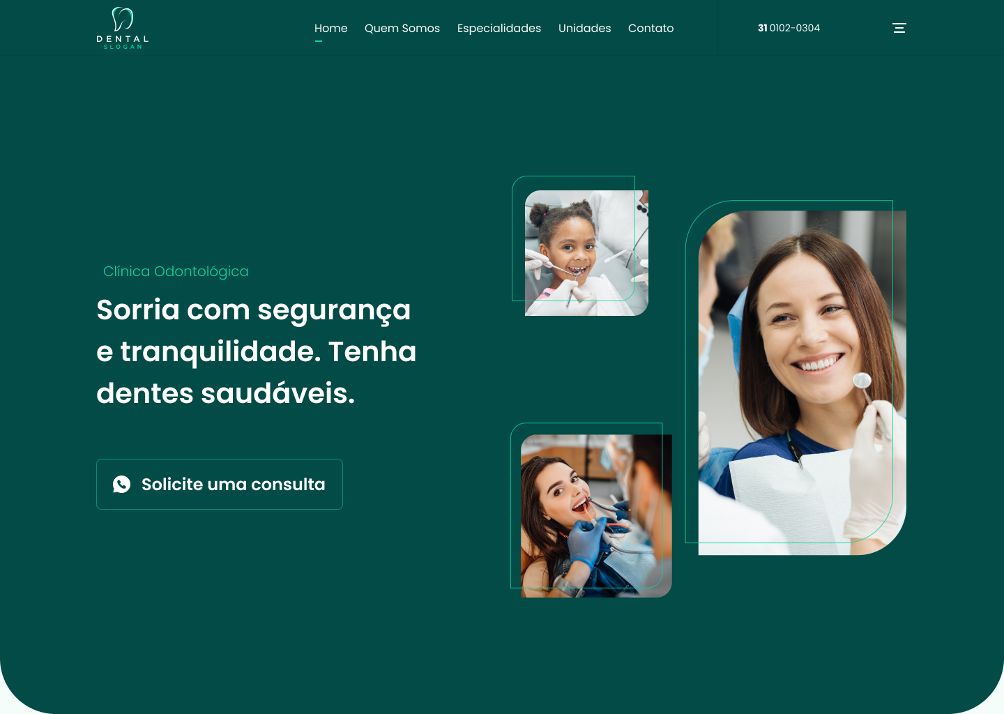 landing page