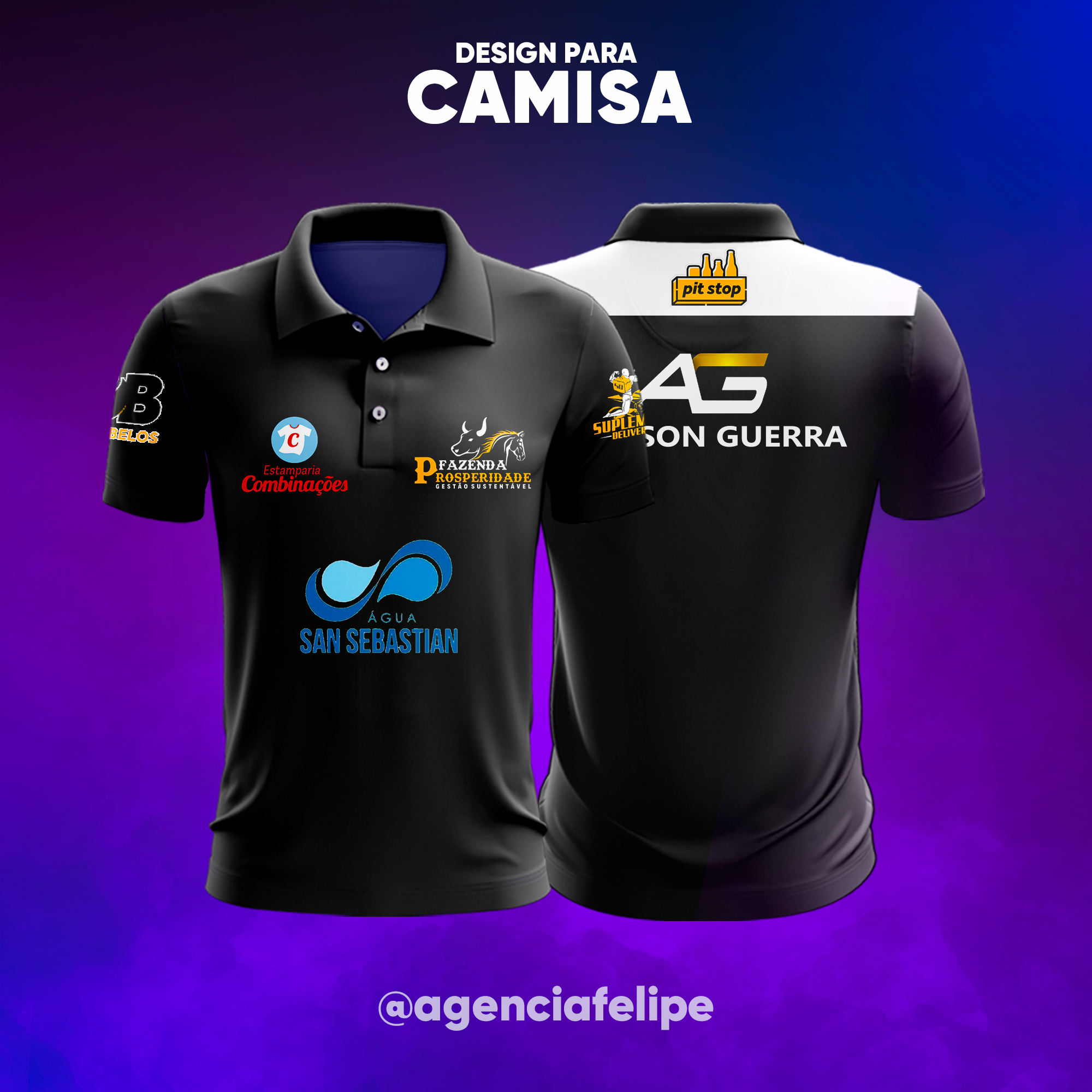 Design de Camisa para Vaquejada