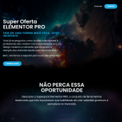 Página de Vendas - Elementor Pro