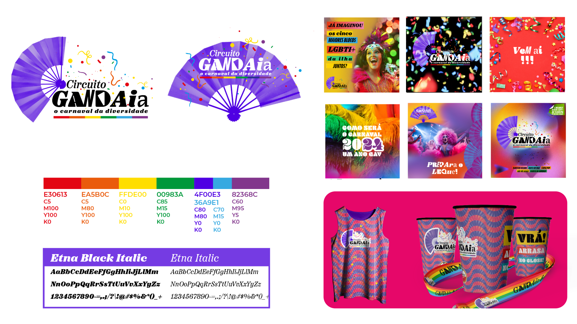 Identidade Visual Circuito Gandaia