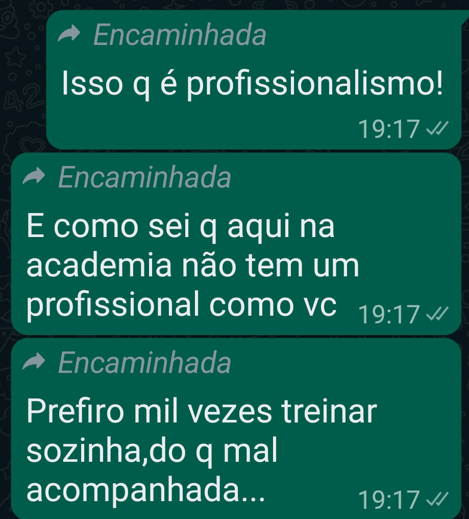 Feedback de alunos