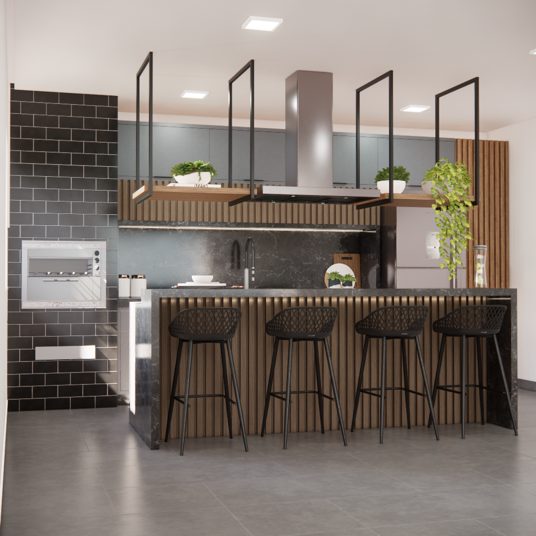 Modelagem e renderização interiores