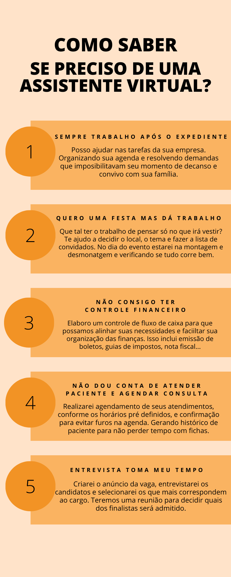 Como saber se preciso de uma assistente virtual?