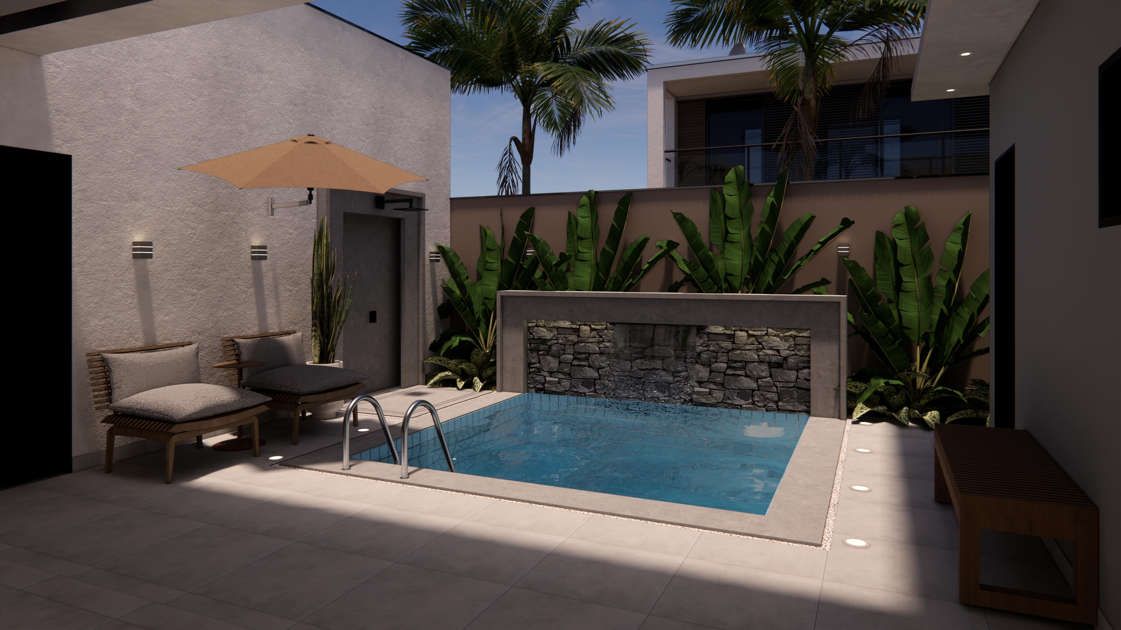 Piscina - Residencia