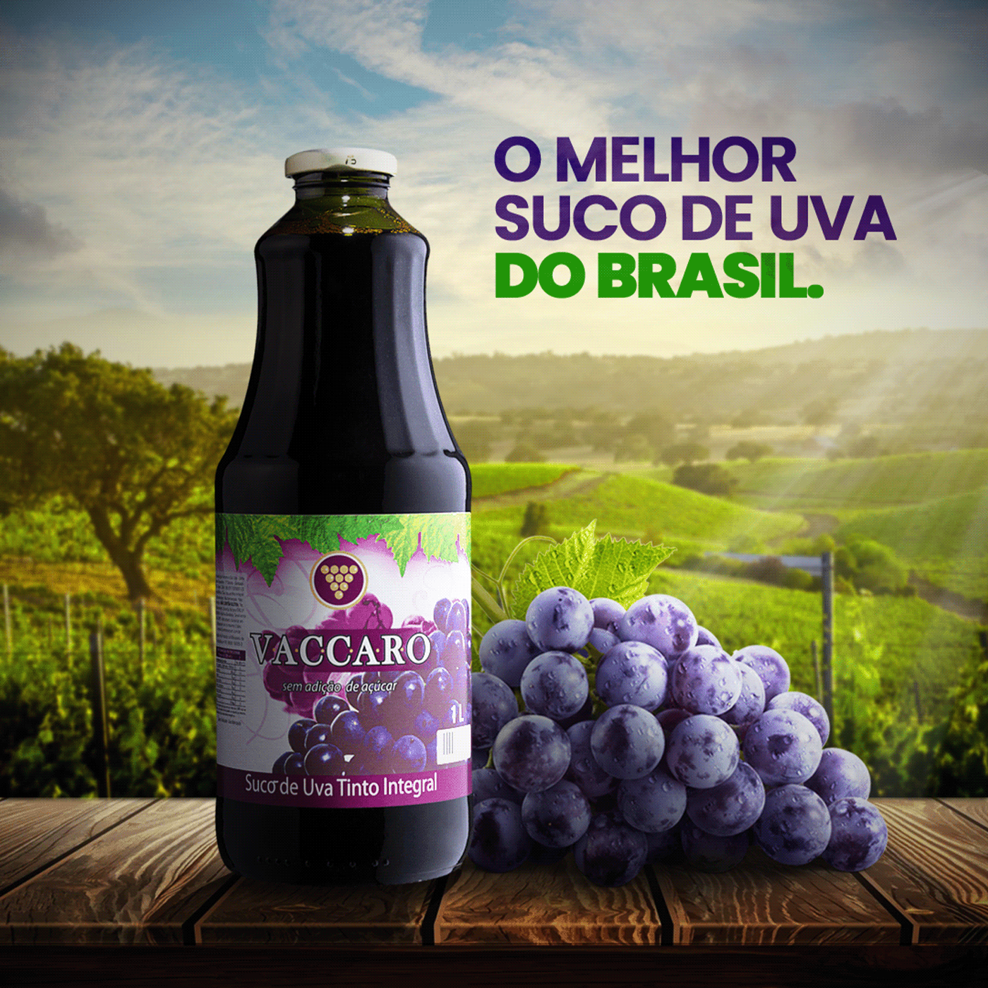 Adobe Photoshop | Suco de uva