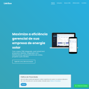 Site Linksun A gestão da sua Energia