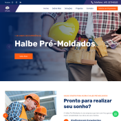 Site Halbe Pré Moldados