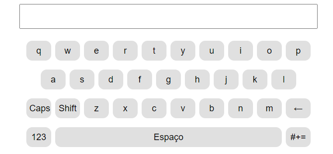 Teclado virtual