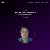Hamilton Alexandre Desenvolvedor FrontEnd