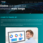 Landing Page Travel BI