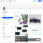 Portfólio no Behance