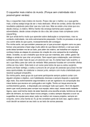 O copywriter mais criativo do mundo