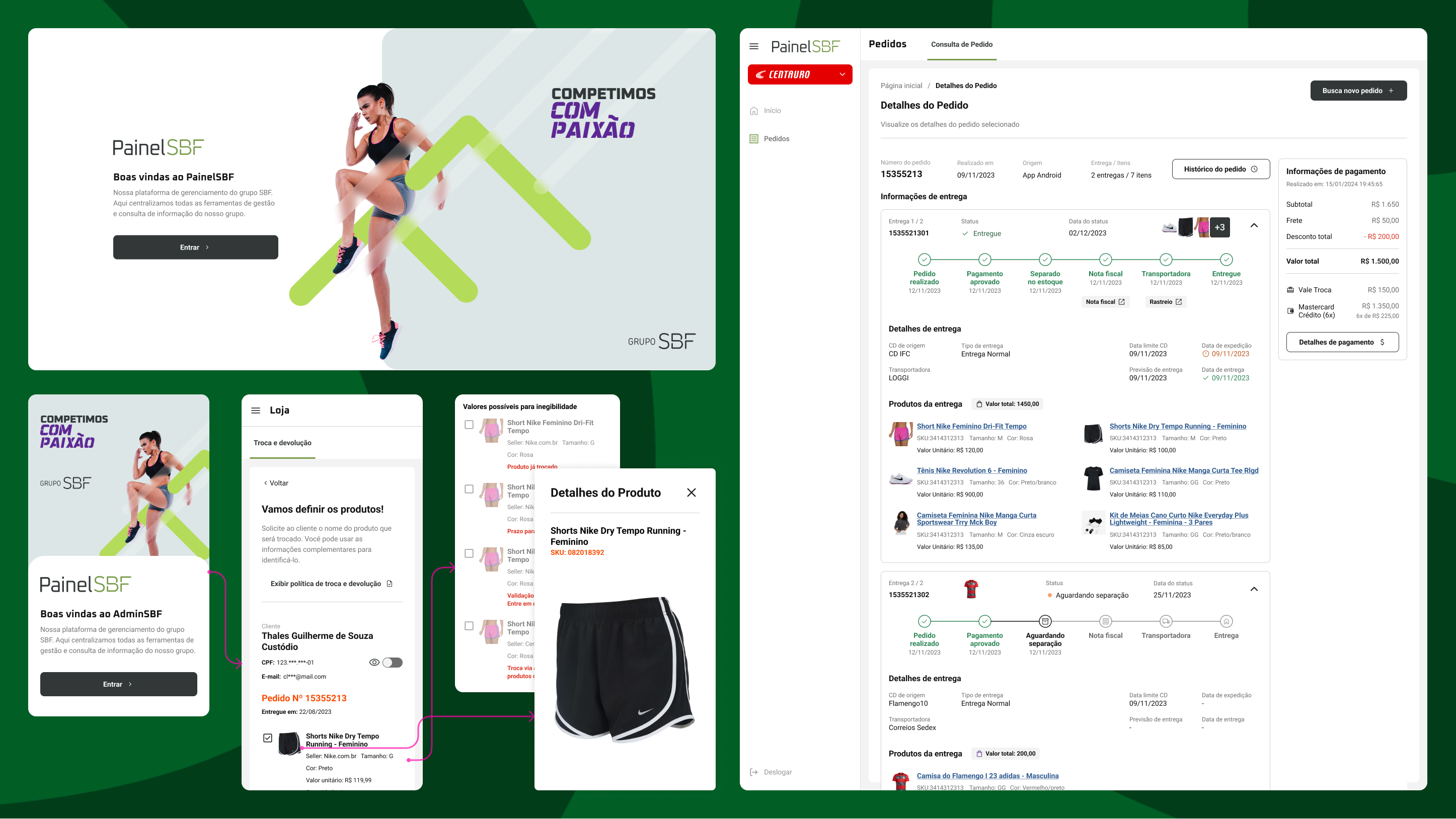 App de Gestão Grupo SBF