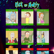 Rick and Morty Characters