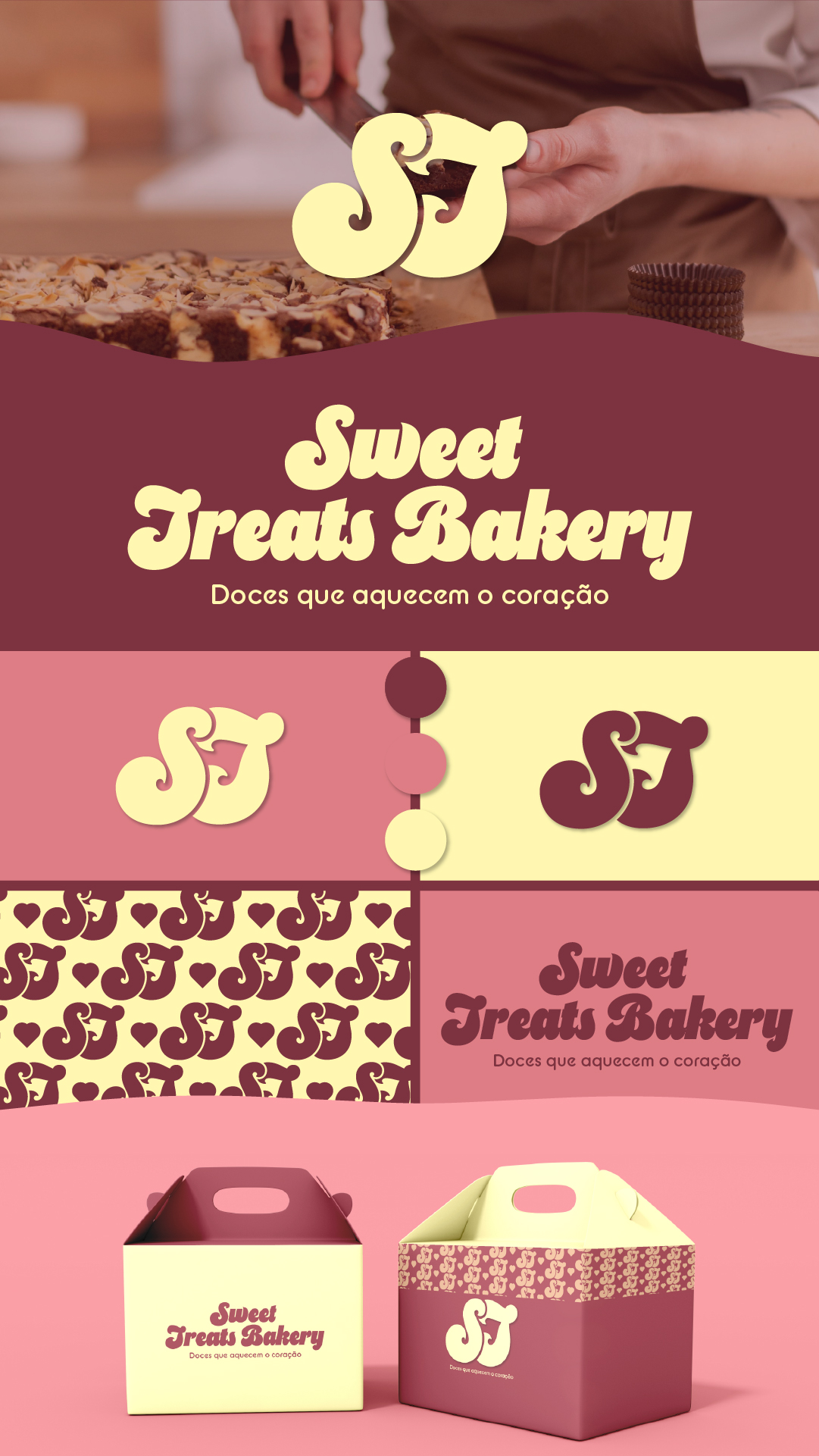 Identidade Visual - Sweet Treats Bakery