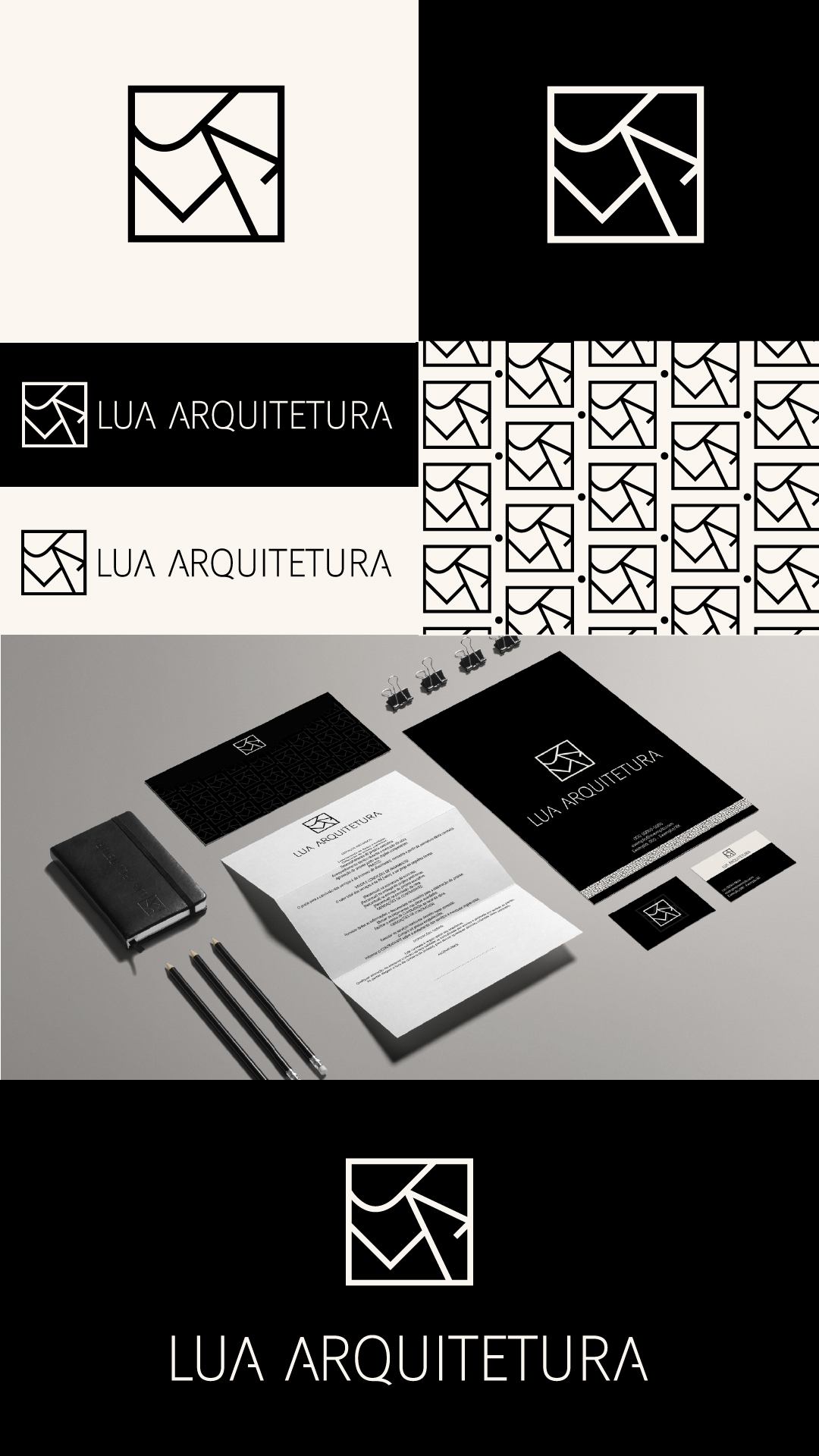 Identidade Visual - Lua Arquitetura
