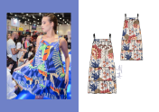 Desenho Técnico Rtop Moda Feminina