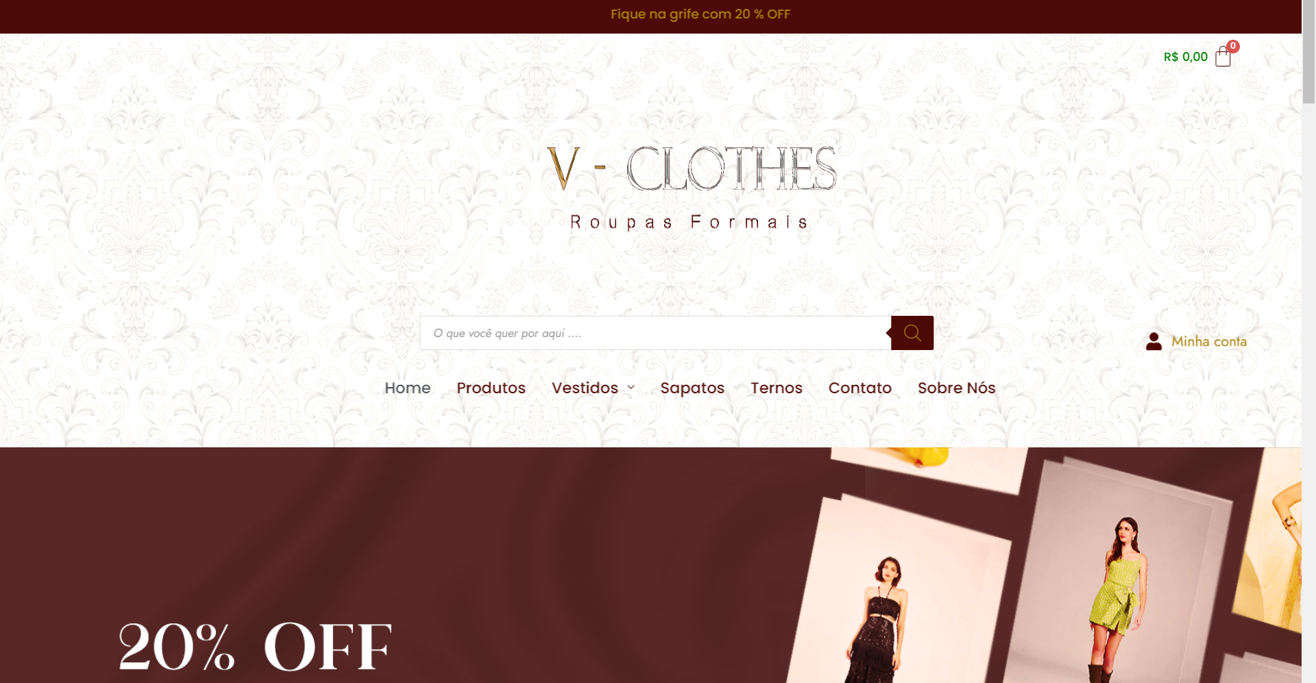 Ecommerce V-Clothes