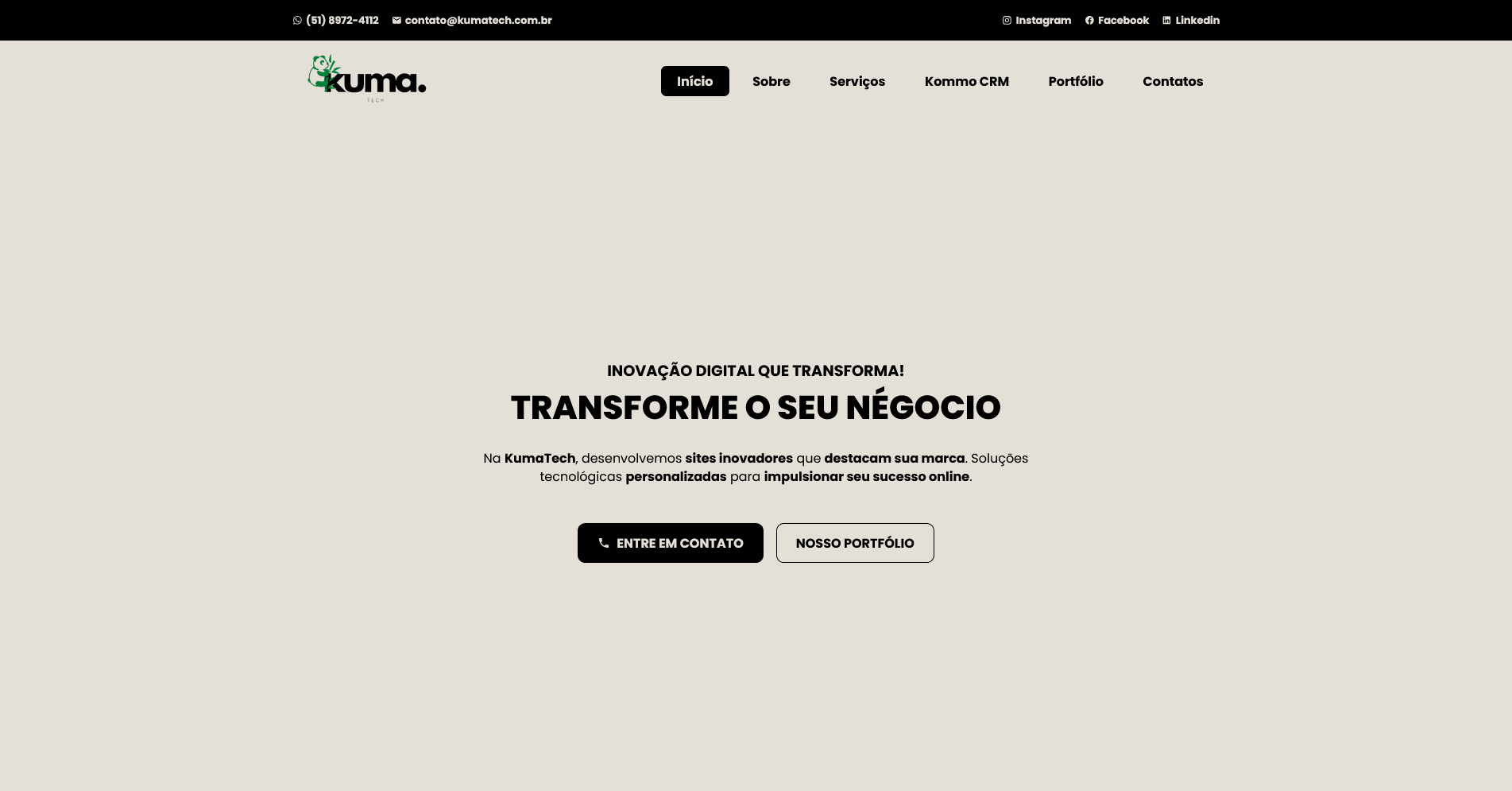 Site da Kuma Tech