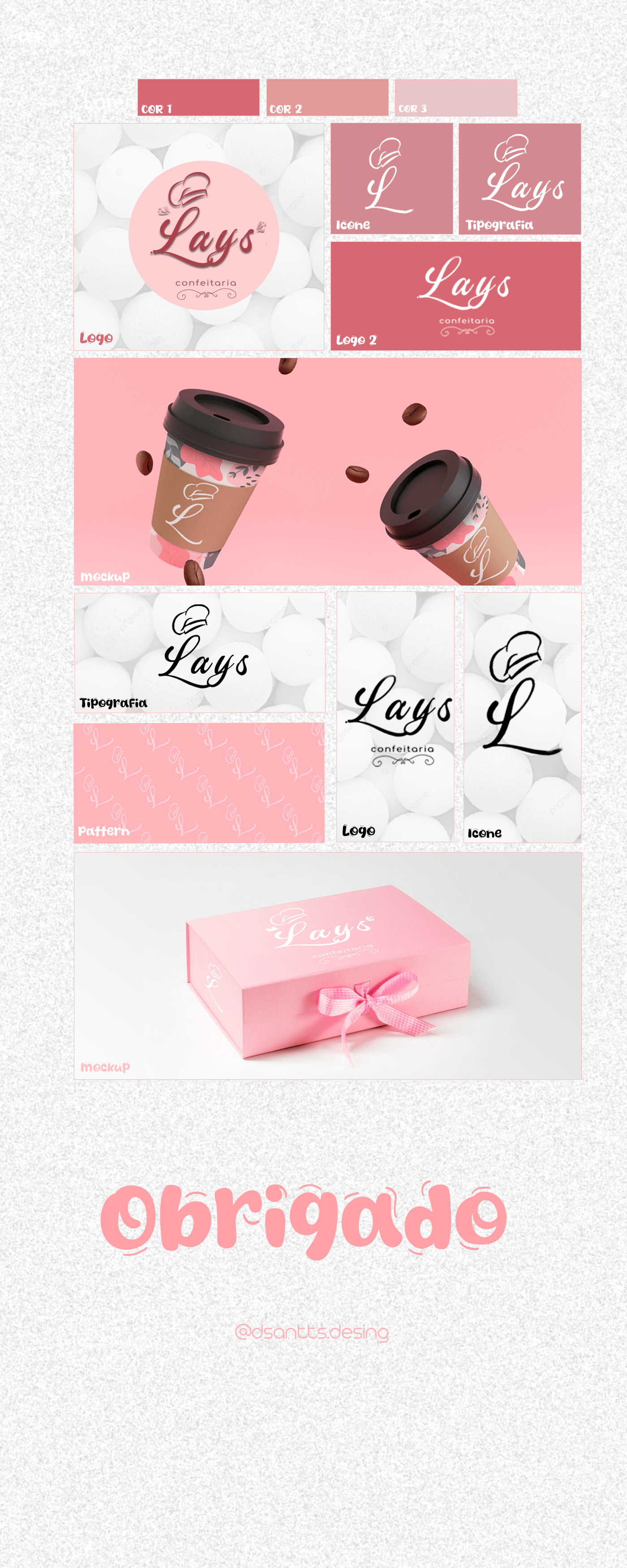 Identidade visual Doce Lays