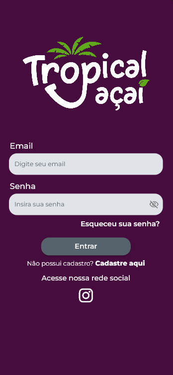 Aplicativo Tropical Açai