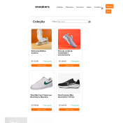 🌐 Desenvolvimento de um Site de Tênis em Andamento!