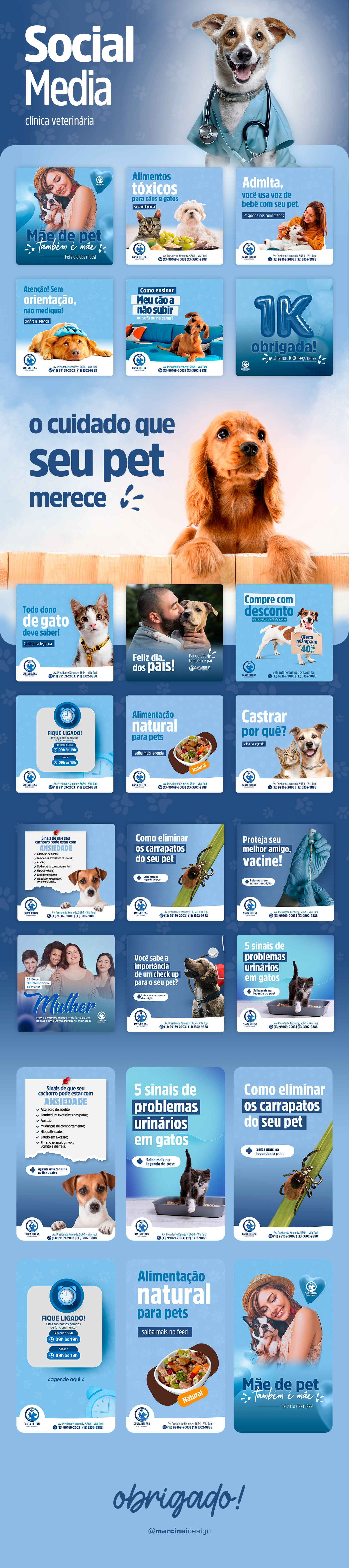 Social Media Clínica Vaterinaria