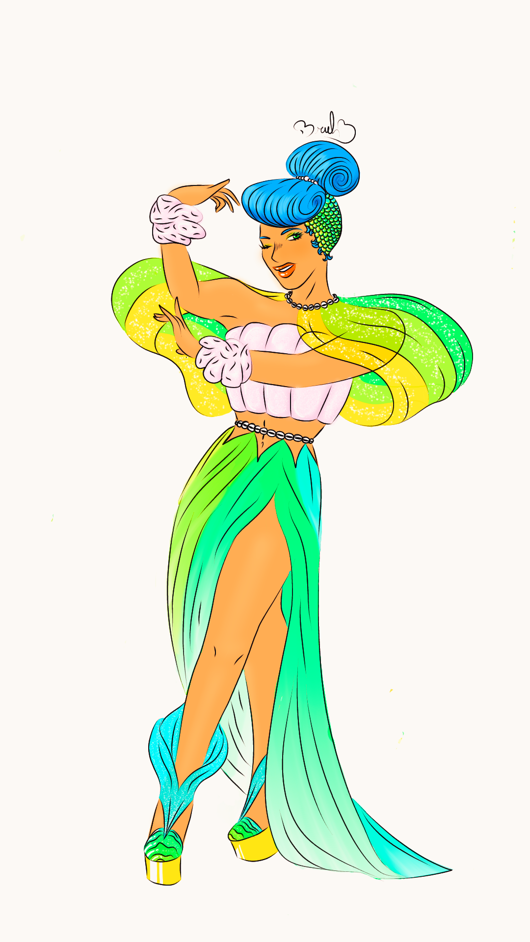 Desenho Estilizado de Personagem