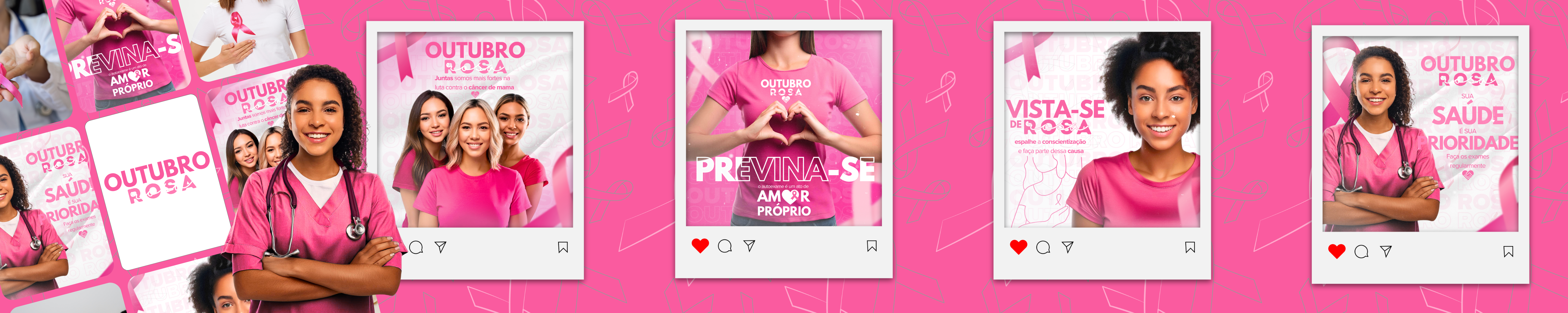 Feed Instagram Outubro Rosa
