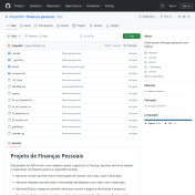 Projeto de Finanças Pessoais