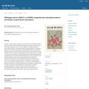 Diálogos entre a BNCC e o ENEM: impactos do novo documento curricular na prova de Literatura