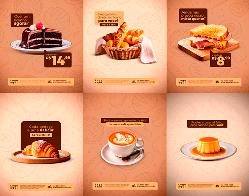 Social Media - Padaria