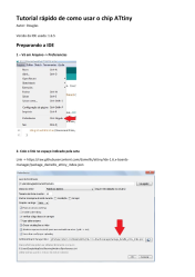 Tutorial para usar chip Attiny da Atmel