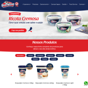 Novo site Ipanema Queijos