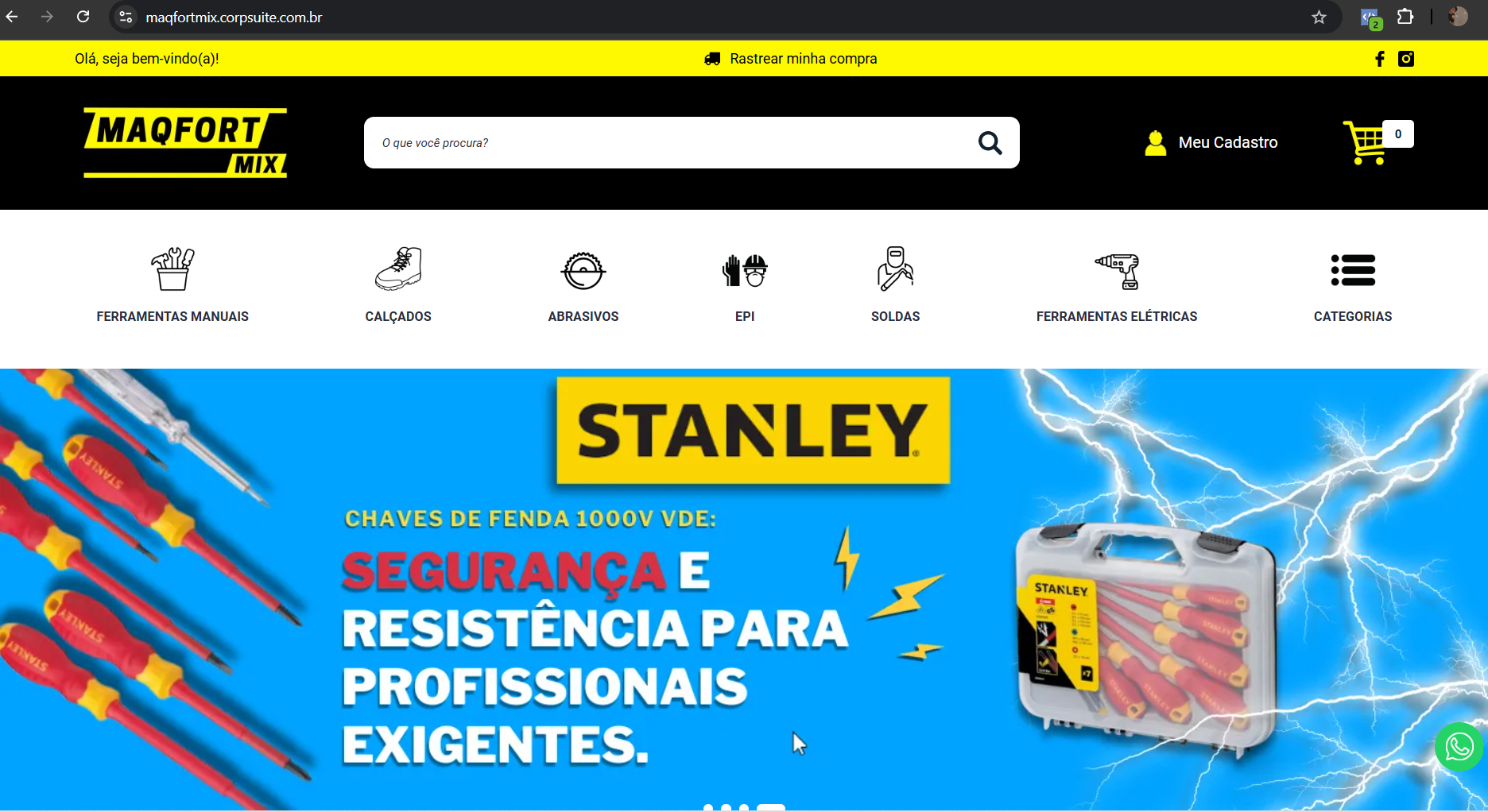 Estruturação de site
