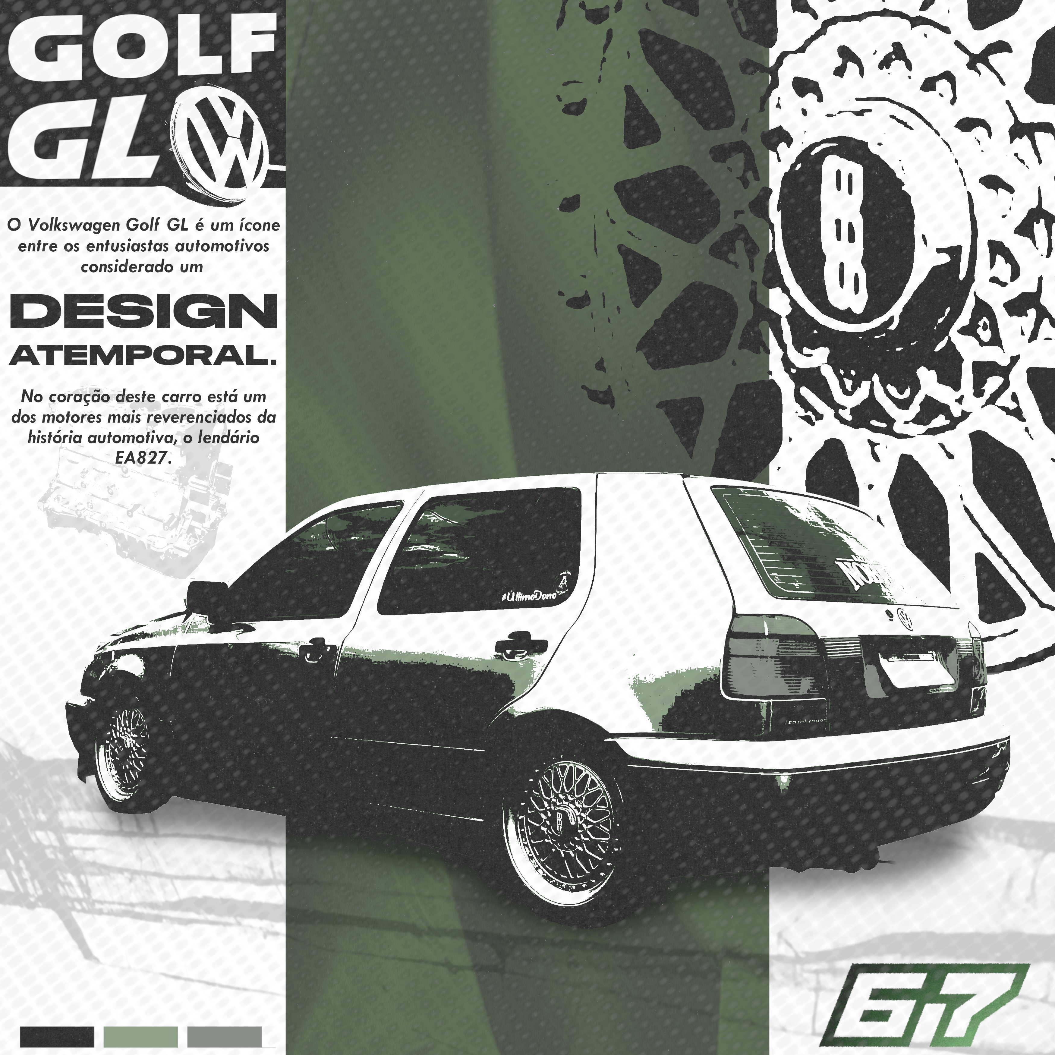Poster automotivo
