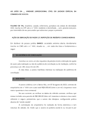 Peça Processual - Petição Inicial - Direito do Consumidor