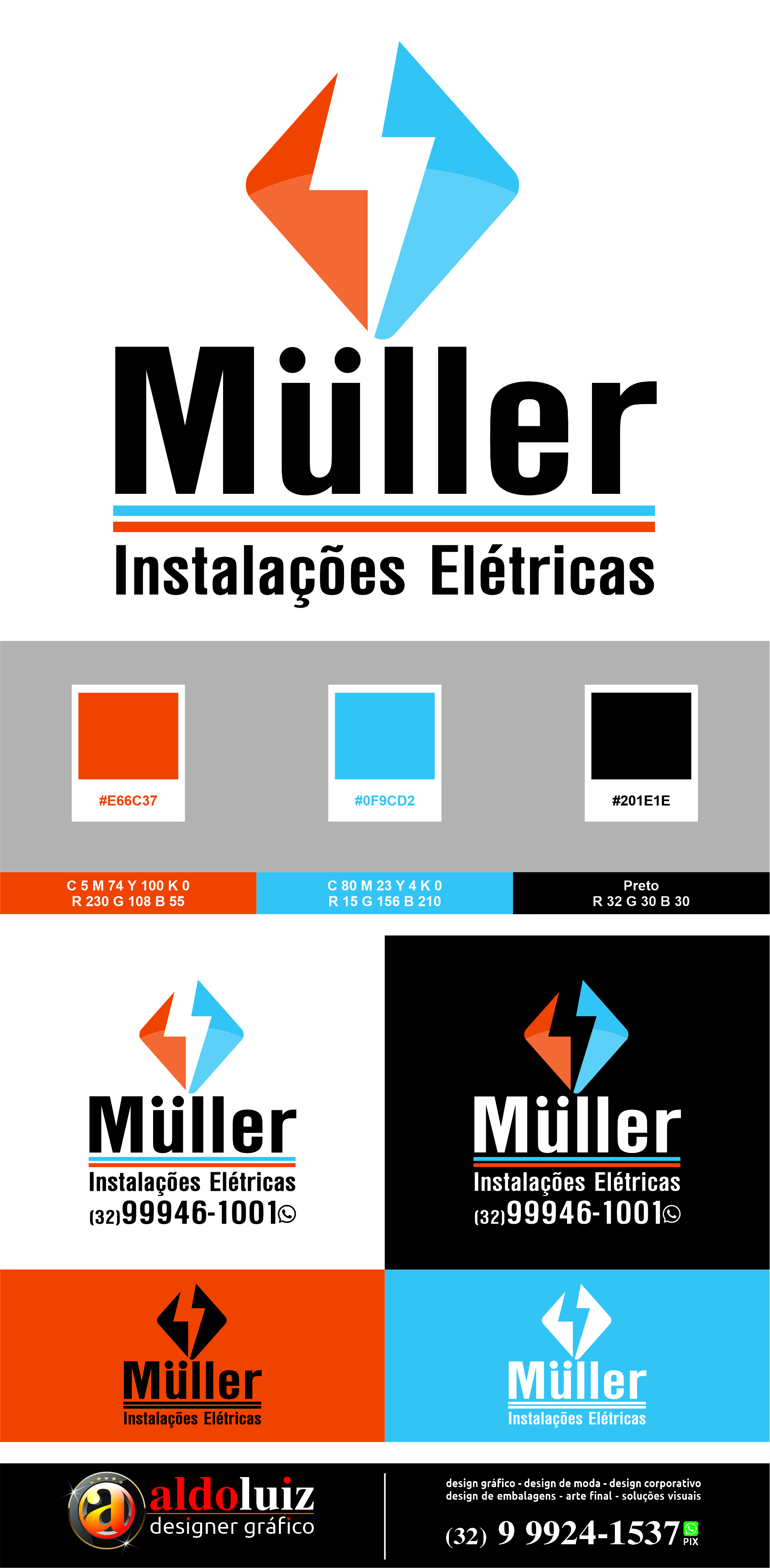 Criação de logo eletricista