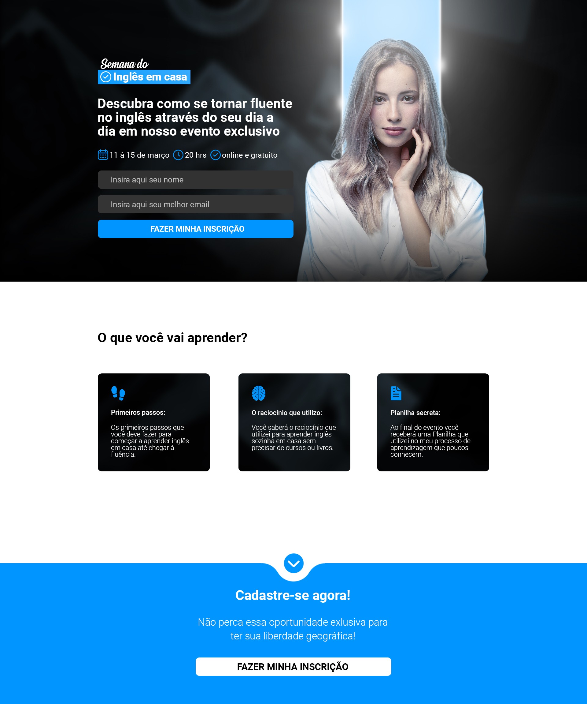 Landing page