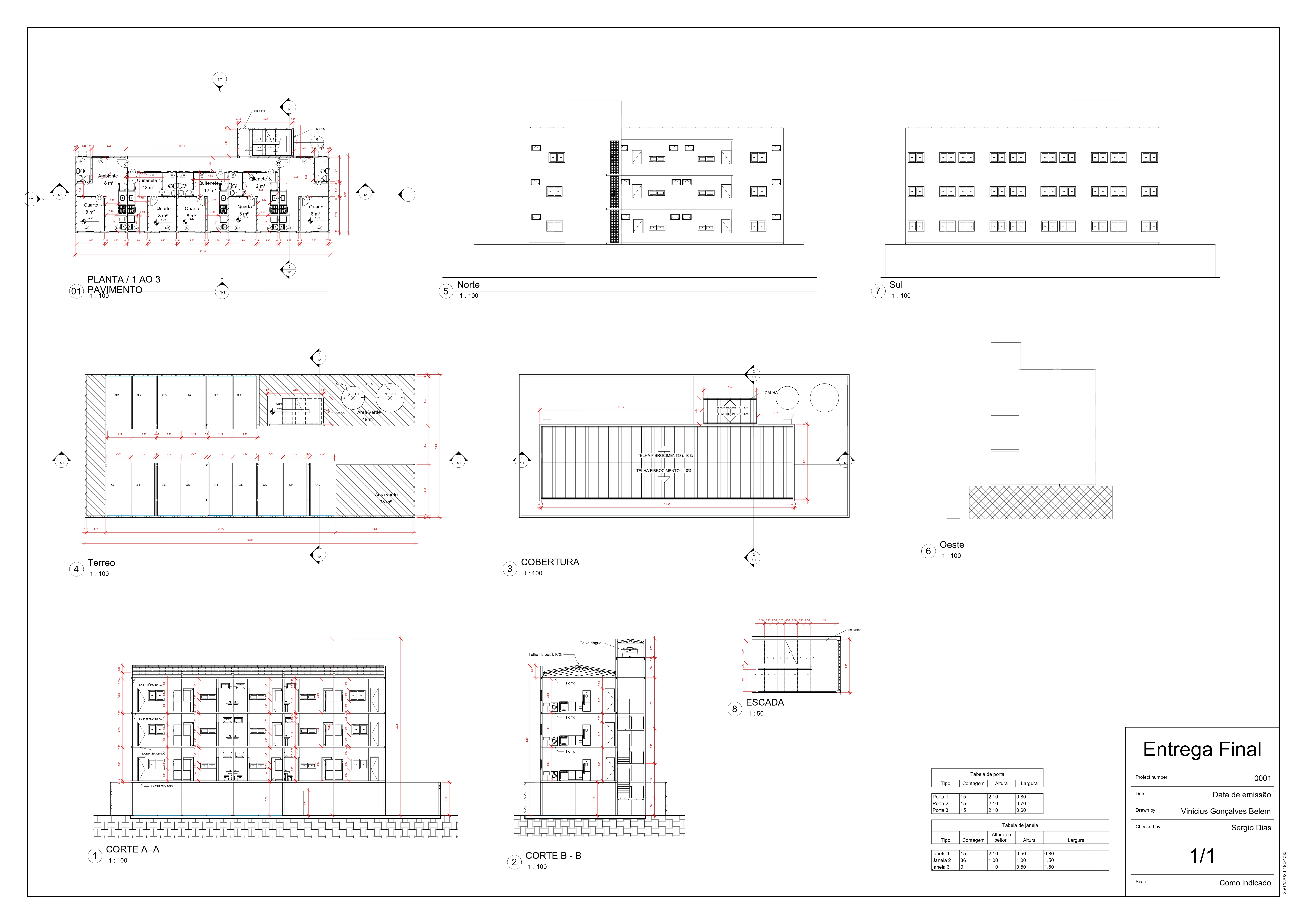 Projeto Prédio residencial